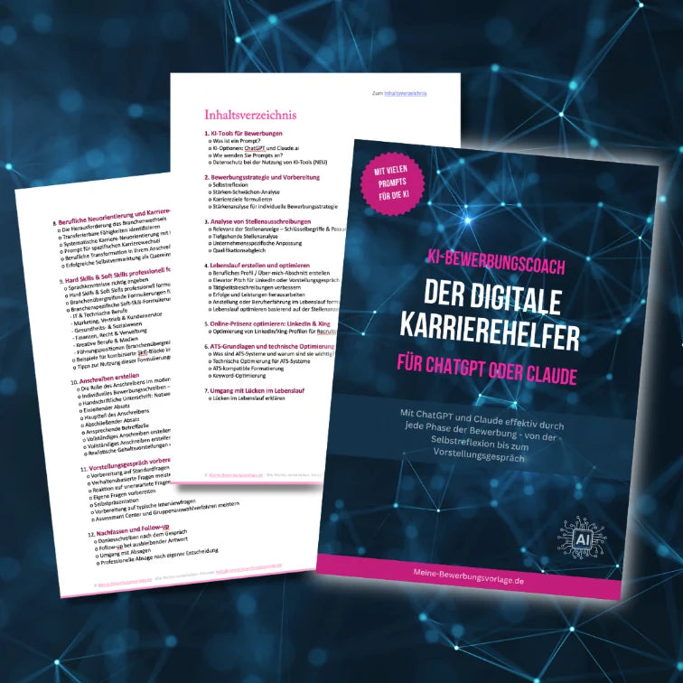 KI-Bewerbungscoach: Der digitale Karrierehelfer für ChatGPT oder Claude