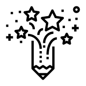 Icon - Kreative Bewerbung - Generator bei Meine Bewerbungsvorlage