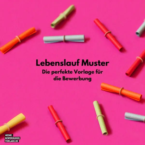 Lebenslauf Muster 2026: Vorlagen & Beispiele - Meine-Bewerbungsvorlage