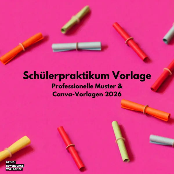Schülerpraktikum Vorlage: Professionelle Muster & Canva-Vorlagen 2026