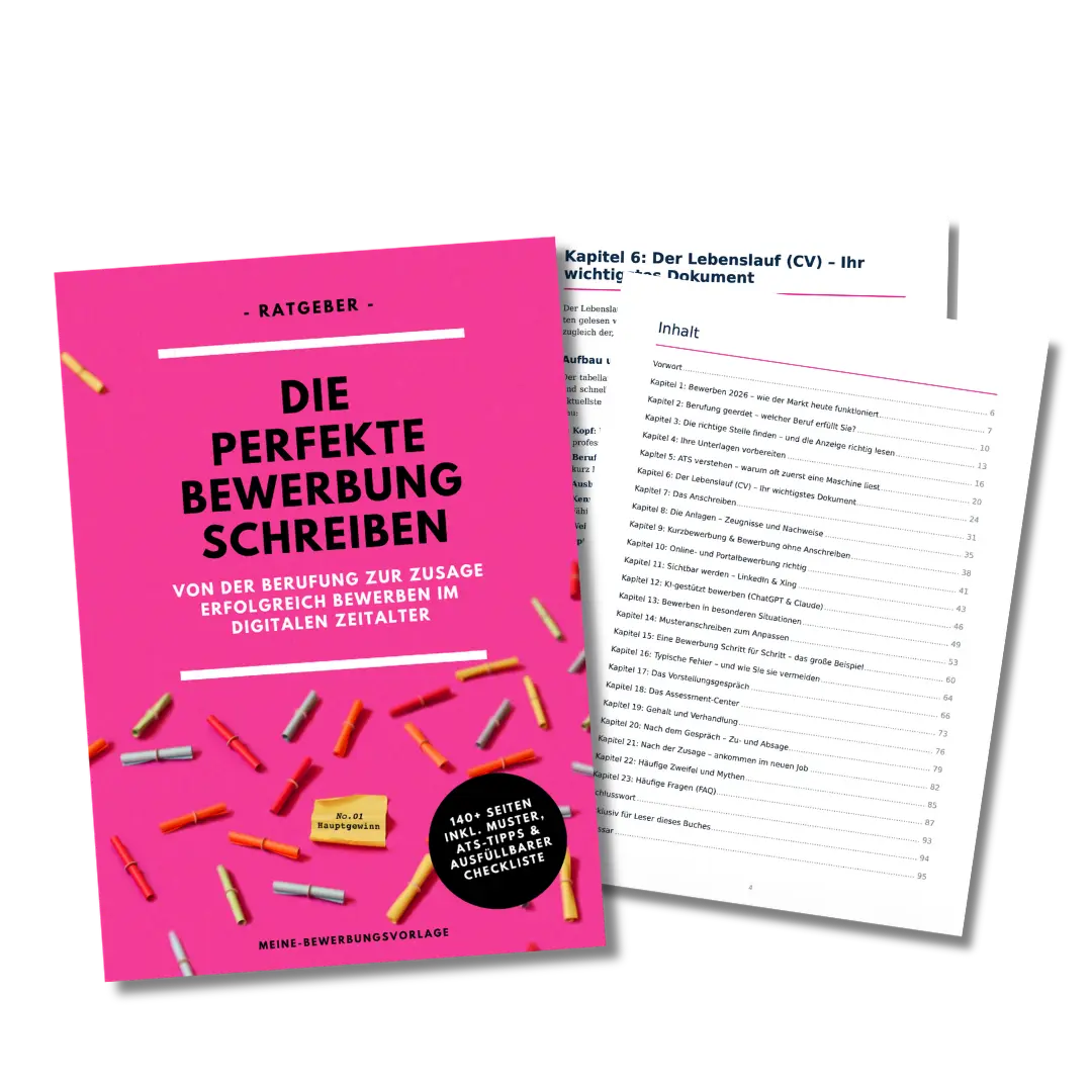 Die perfekte Bewerbung schreiben – Ratgeber eBook (PDF)
